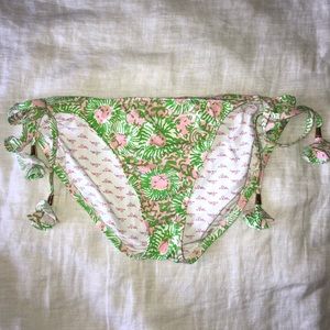 Lilly Pulitzer Tie Bikini Bottoms//Medium